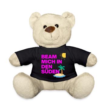BEAM MICH IN DEN SÜDEN, MALLE CALLING! URLAUB JGA - Teddy - Schwarz - Vorne