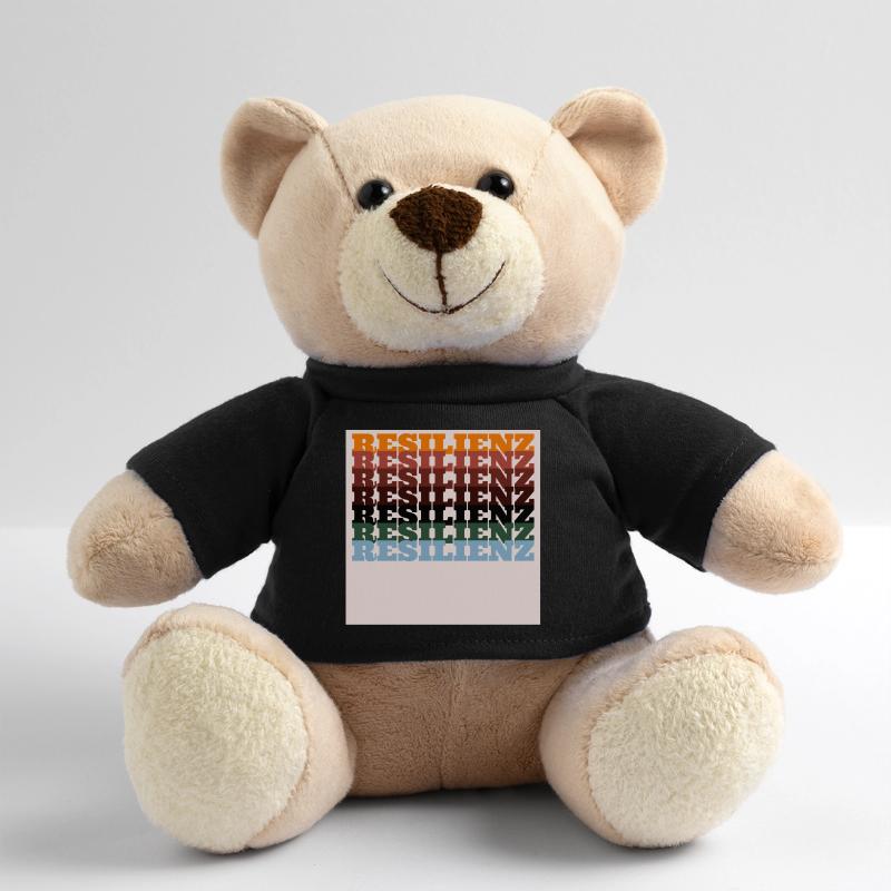 Typographie en impression colorée Resilience Nounours