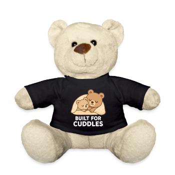 Two Bears to Cuddle – Built for Cuddles - Teddy Bear - black - Front