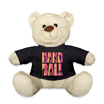 Handball - Nounours - noir - Devant