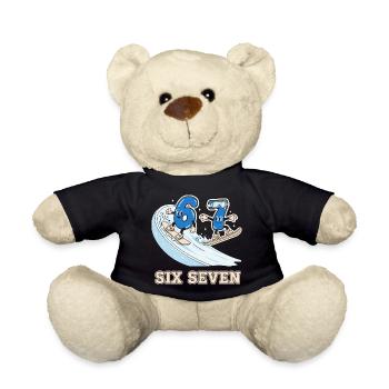 67 Six Seven Snowboarder Wintersport - Teddy - Schwarz - Vorne