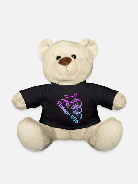 Vintage 1976 - Teddy - Schwarz