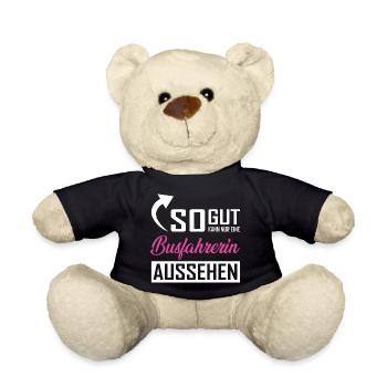 So gut kann nur eine Busfahrerin aussehen - Teddy - Schwarz - Vorne