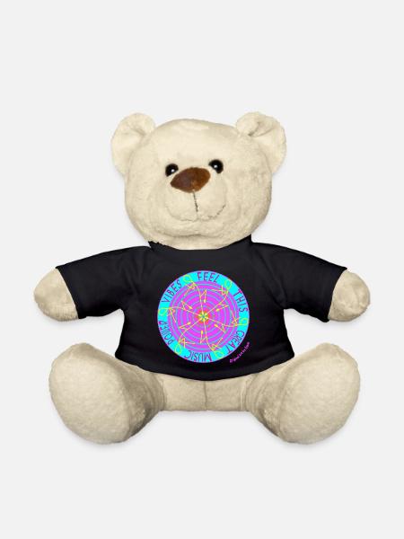 Music Vibes -Retro Vinyl Dance - Teddy - Schwarz