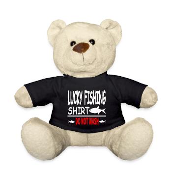 Angling - Teddy Bear - black - Front
