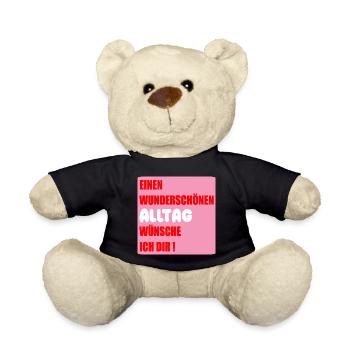 Alltag Wünsche - Teddy - Schwarz - Vorne