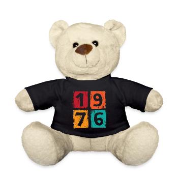 Vintage 1976 - Teddy - Schwarz - Vorne