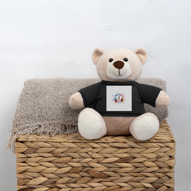 Conception musicale colorée pour casques Nounours