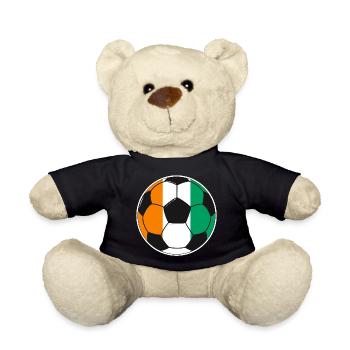 Fußball – Team Elfenbeinküste - Teddy - Schwarz - Vorne