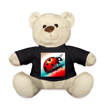 Marienkäfer - Teddy - Schwarz - Vorne