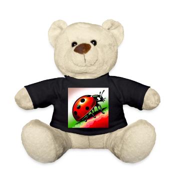 Marienkäfer - Teddy - Schwarz - Vorne