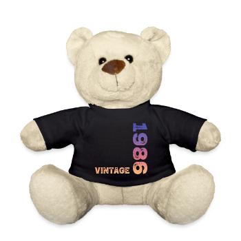 Millésime 1986 - Nounours - noir - Devant