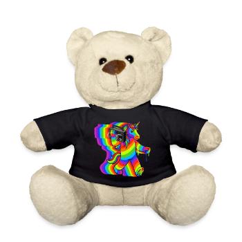 Sound Unicorn Ghetto Blaster - Teddy Bear - black - Front