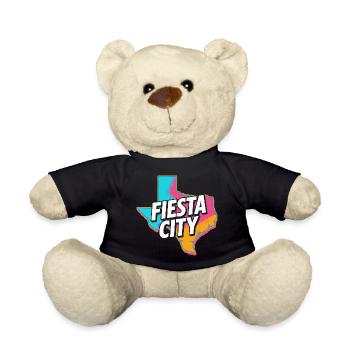 Fiesta City Neon Texas - Teddy - Schwarz - Vorne
