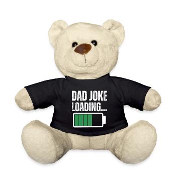 Papa-Witz - Teddy - Schwarz - Vorne