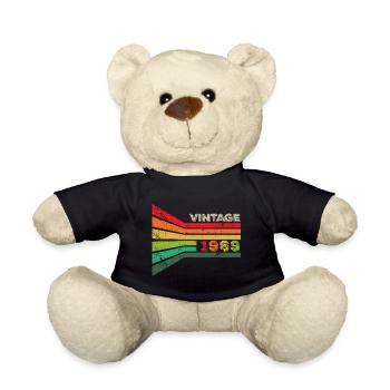 Vintage 1969 - Teddy - Schwarz - Vorne