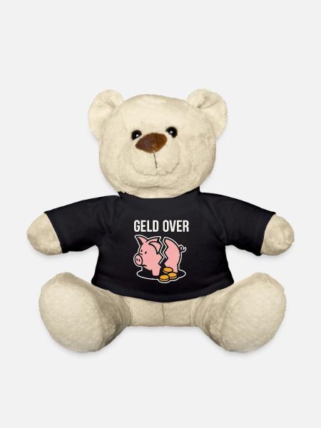 Geldverlust Piggy Bank - Teddy - Schwarz