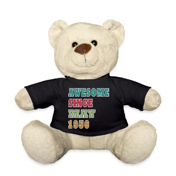 Birthday present May 1956 - Teddy Bear - black - Front