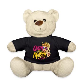 Queen of Matsch - Blond - Teddy - Schwarz - Vorne