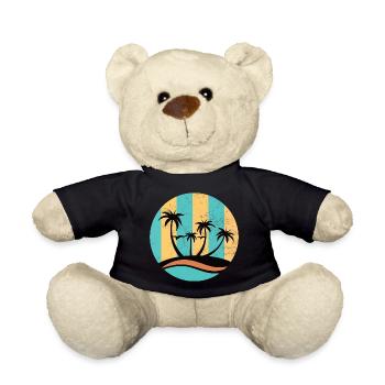 Beach Circle - Teddy Bear - black - Front