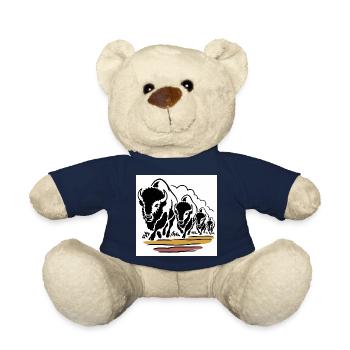 Büffelhorde in Bewegung - Teddy - French Navy - Vorne