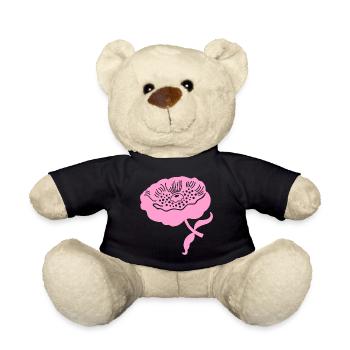 Pivoine L pivoine botanique L rose - Nounours - noir - Devant