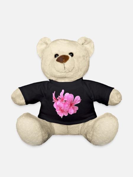 Vibrant_Pink_Geranium_Flowers - Teddy - Schwarz