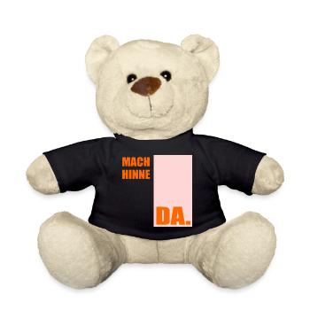 Berlinerisch Zeit Berlin - Teddy - Schwarz - Vorne