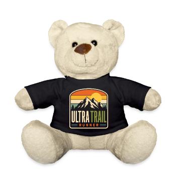 Ultra Trail Runner Mountain Sunset - Teddy Bear - black - Front