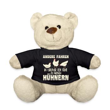 Hühnerflüsterer Huhn Hühnerhalter Hühner - Teddy - Schwarz - Vorne