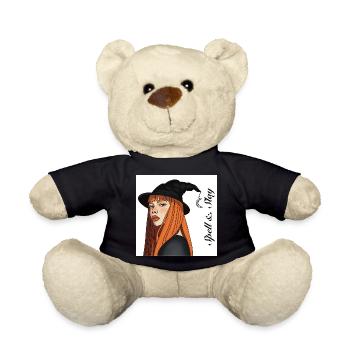 Spell & Slay Witchy Aesthetic - Teddy Bear - black - Front