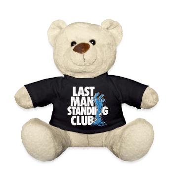 Last Man Standing Zombie Design - Teddy - Schwarz - Vorne