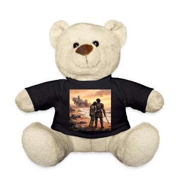 Science-fiction fantasy romance - Nounours - noir - Devant