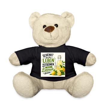 Zitronen  - Teddy - Schwarz - Vorne