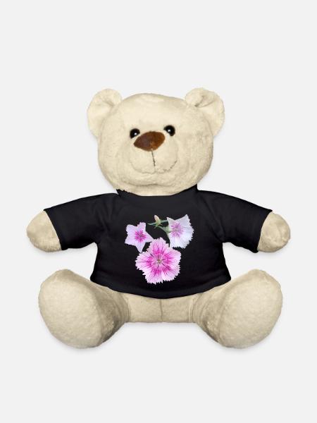 Transparent_Bicolor_Dianthus_Pink_Bedding_Plant - Teddy - Schwarz