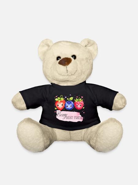 Trio des meilleurs amis de Berry - Nounours - noir