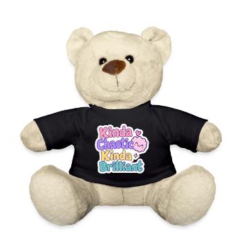 Un peu chaotique, plutôt brillant - Nounours - noir - Devant