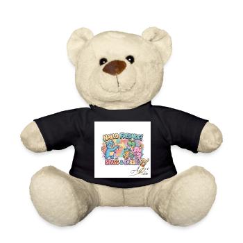 Hallo Freunde Spass und Farbe - Teddy - Schwarz - Vorne