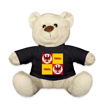 Tirol Quadrat Emblem Muster - Teddy - Schwarz - Vorne
