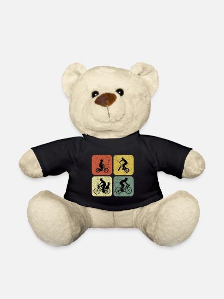 Vier Möglichkeiten, Retro Cyclin zu fahren - Teddy - Schwarz