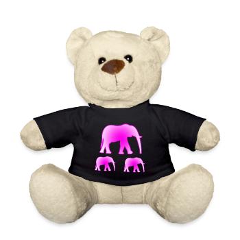 Elefanten - Teddy - Schwarz - Vorne
