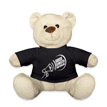 Grosse Schwester Vom Schulkind – Schulanfang - Teddy - Schwarz - Vorne