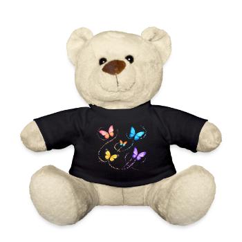 Schmetterlinge - Teddy - Schwarz - Vorne