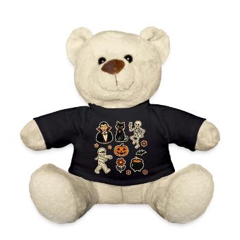 Midnight Mischief Halloween Set - Teddy Bear - black - Front