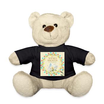 Blossom Ring Brilliance of Light - Teddy Bear - black - Front