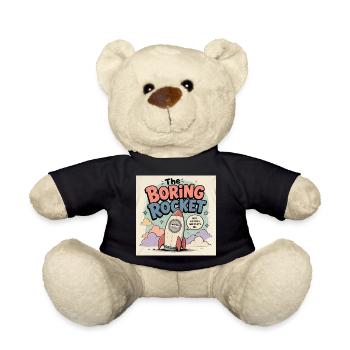 La fusée ennuyée - Nounours - noir - Devant