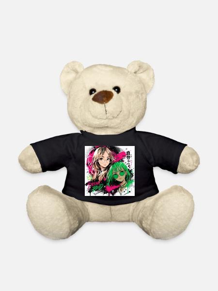 Neonträume Mutig Duo - Teddy - Schwarz