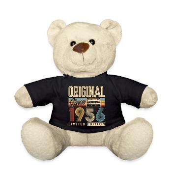 70. Geburtstag, 70 Jahre - Teddy - Schwarz - Vorne