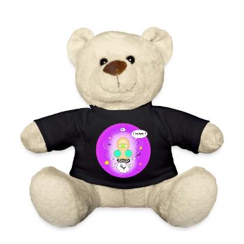 Sweet Dopamine Character „I'm here" pink - Teddy - Schwarz - Vorne