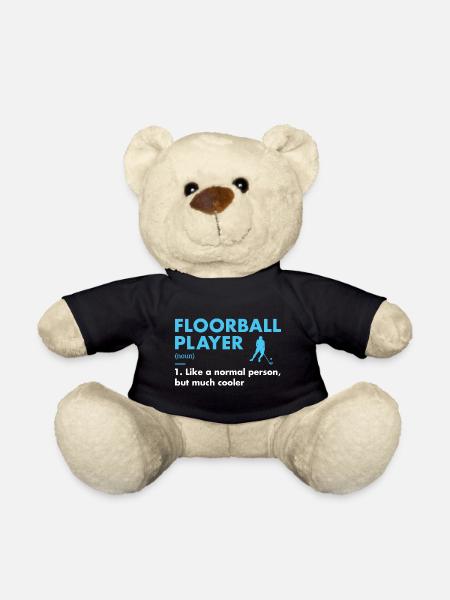 Sport Player Definition Floorball - Teddy - Schwarz